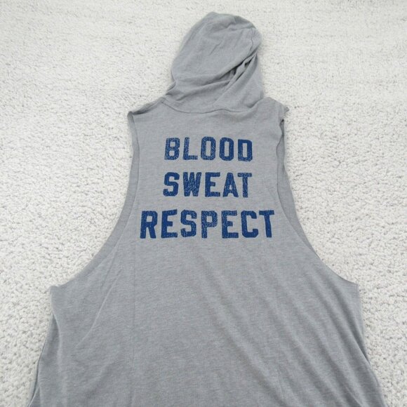 Under Armour UA Project Rock Sleeveless Hoodie Mens Size Small NEW - Picture 6 of 12